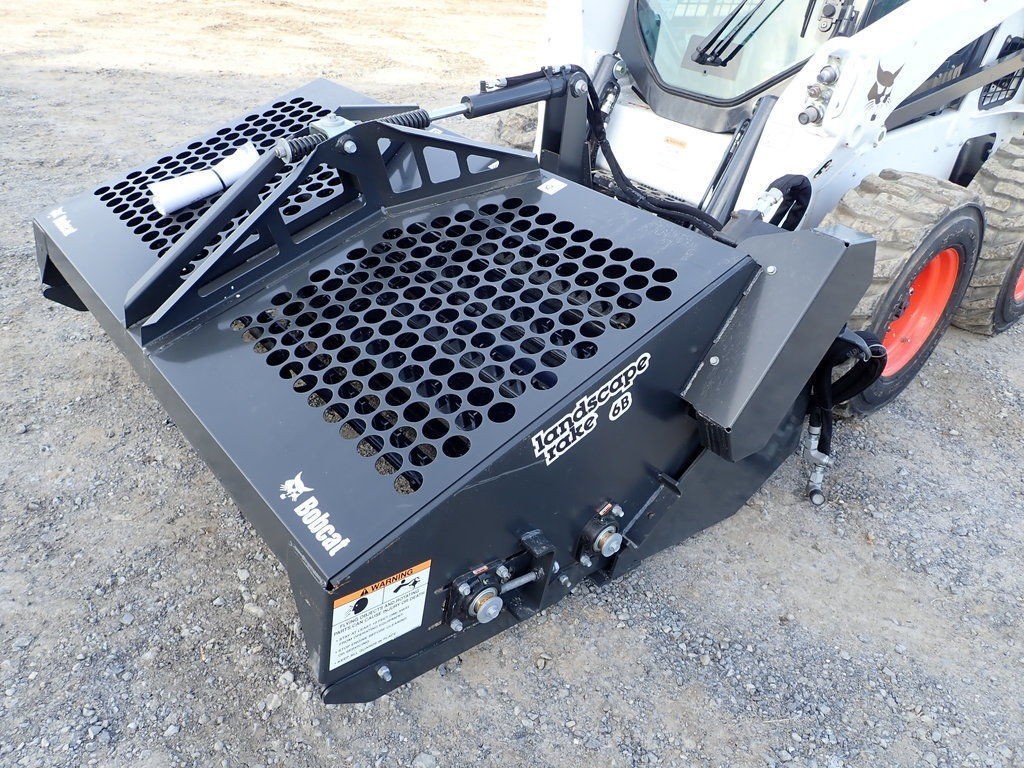 Bobcat 6B Landscape Rake Rental Saybrook Rentals